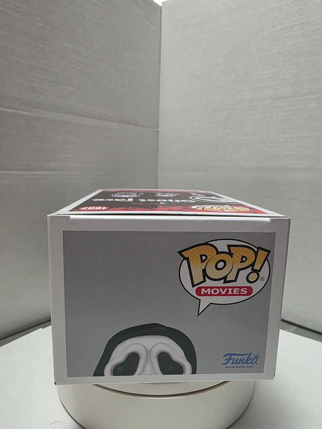 Ghost Face Funko Pop! Movies #1607 - Signed by Jeff Brockton "Ghost Face 3"