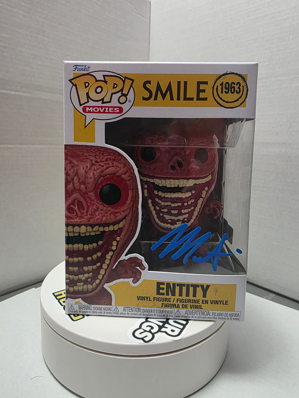 Smile - Entity Funko Pop! Movies #1963 - Signed by Marti Matulis