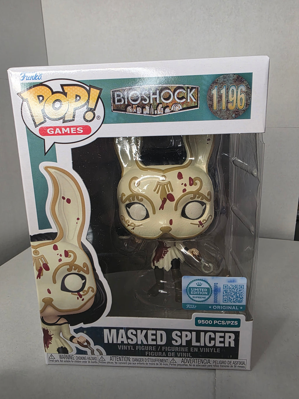 Funko Pop! Games: BioShock - Masked Splicer #1196 (Limited Edition 9,500 pcs)