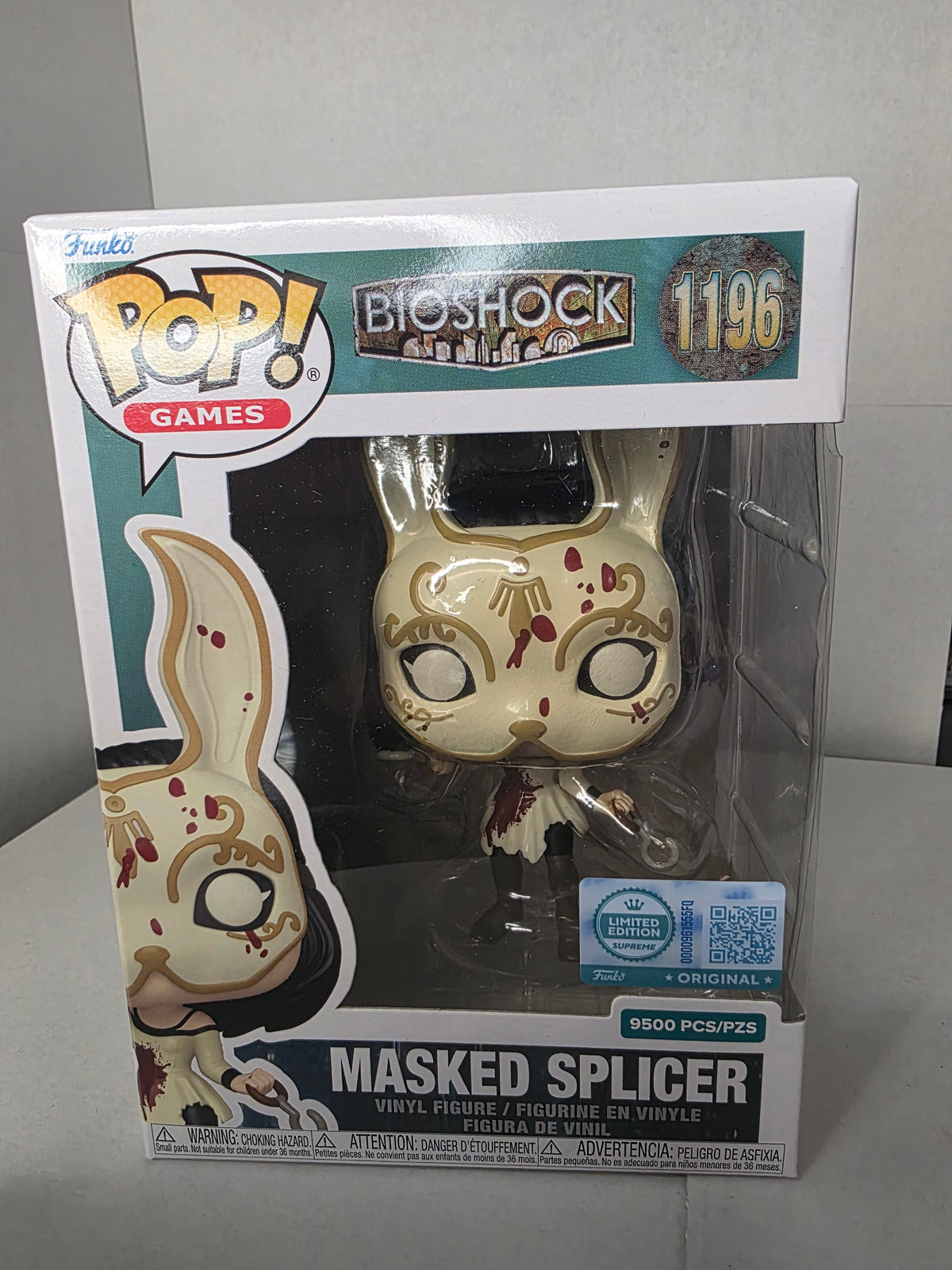 Funko Pop! Games: BioShock - Masked Splicer #1196 (Limited Edition 9,500 pcs)