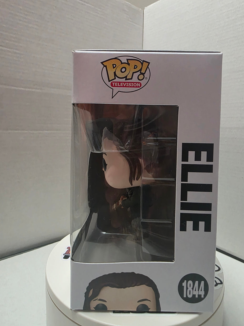 Funko Pop! The Last of Us Ellie #1844 bottom of box with barcode