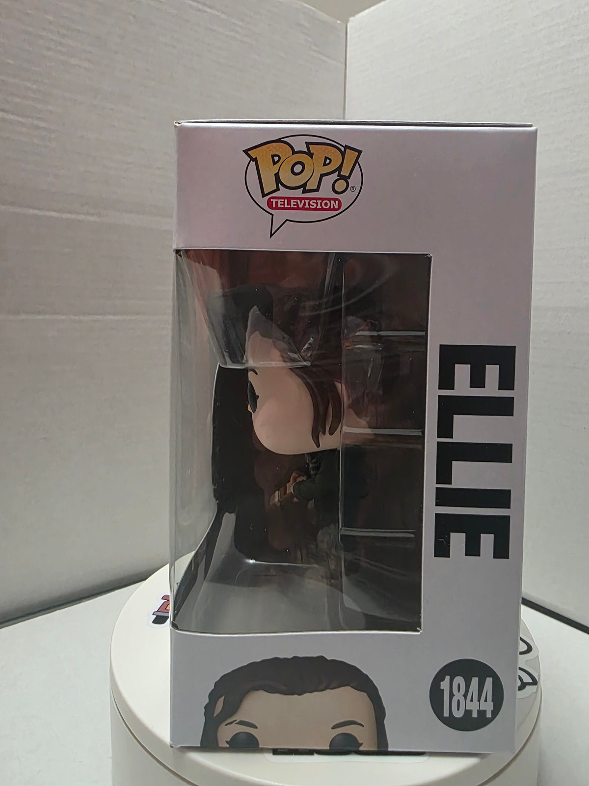 Funko Pop! The Last of Us Ellie #1844 bottom of box with barcode