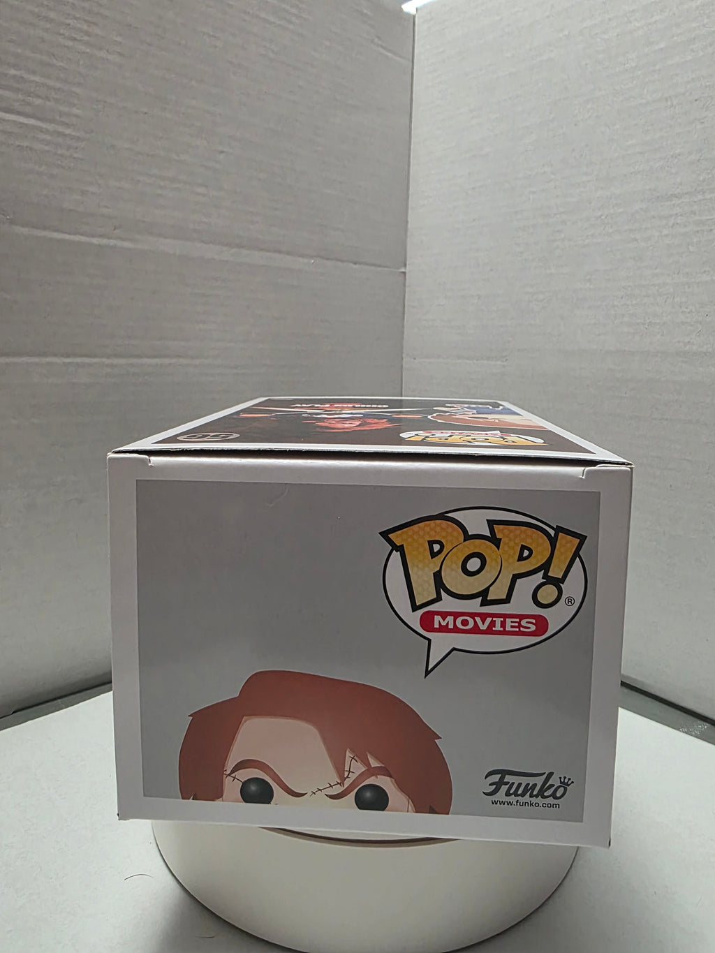 Funko Pop Chucky #56 Child's Play 2 signed by Alex Vincent in green marker