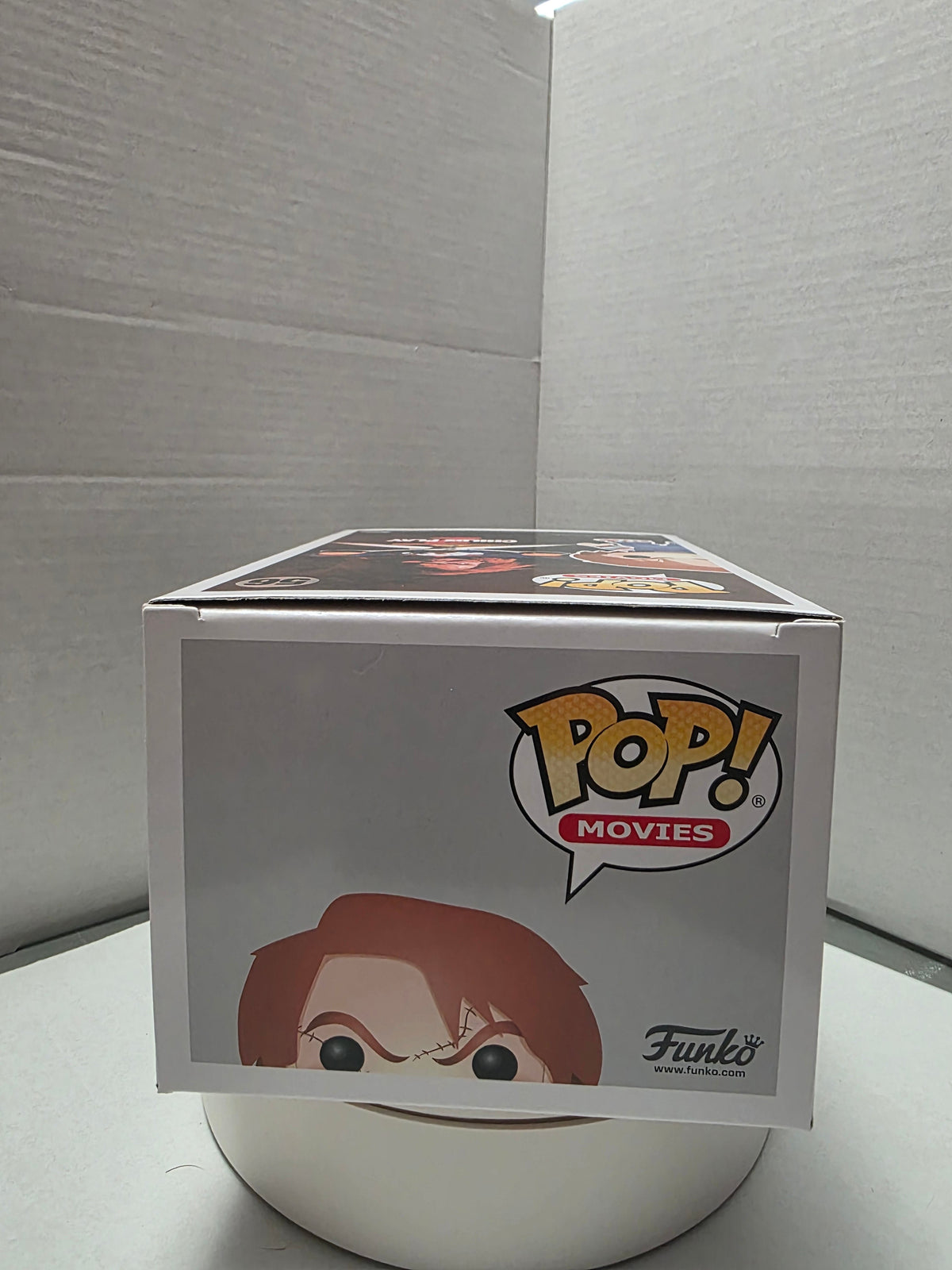 Funko Pop Chucky #56 Child's Play 2 signed by Alex Vincent in green marker
