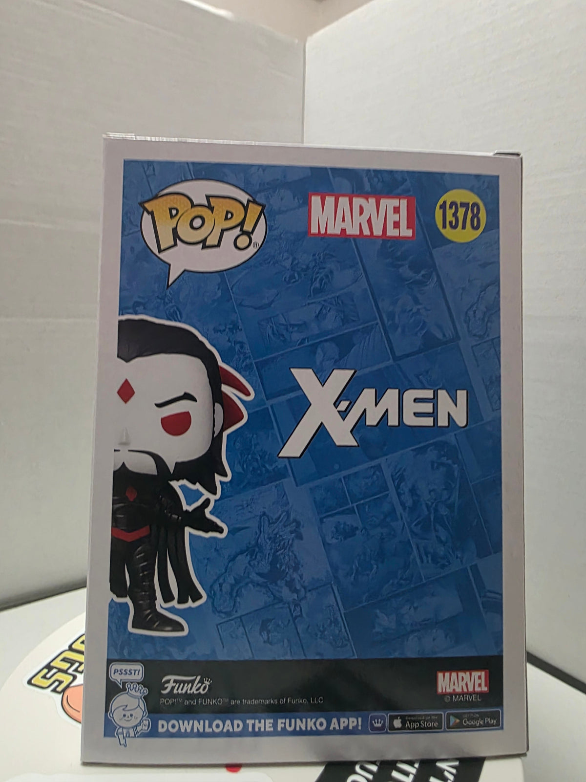 Funko Pop! X-Men Mister Sinister #1378 – Signed by Chris Britton (2024 Summer Convention LE)