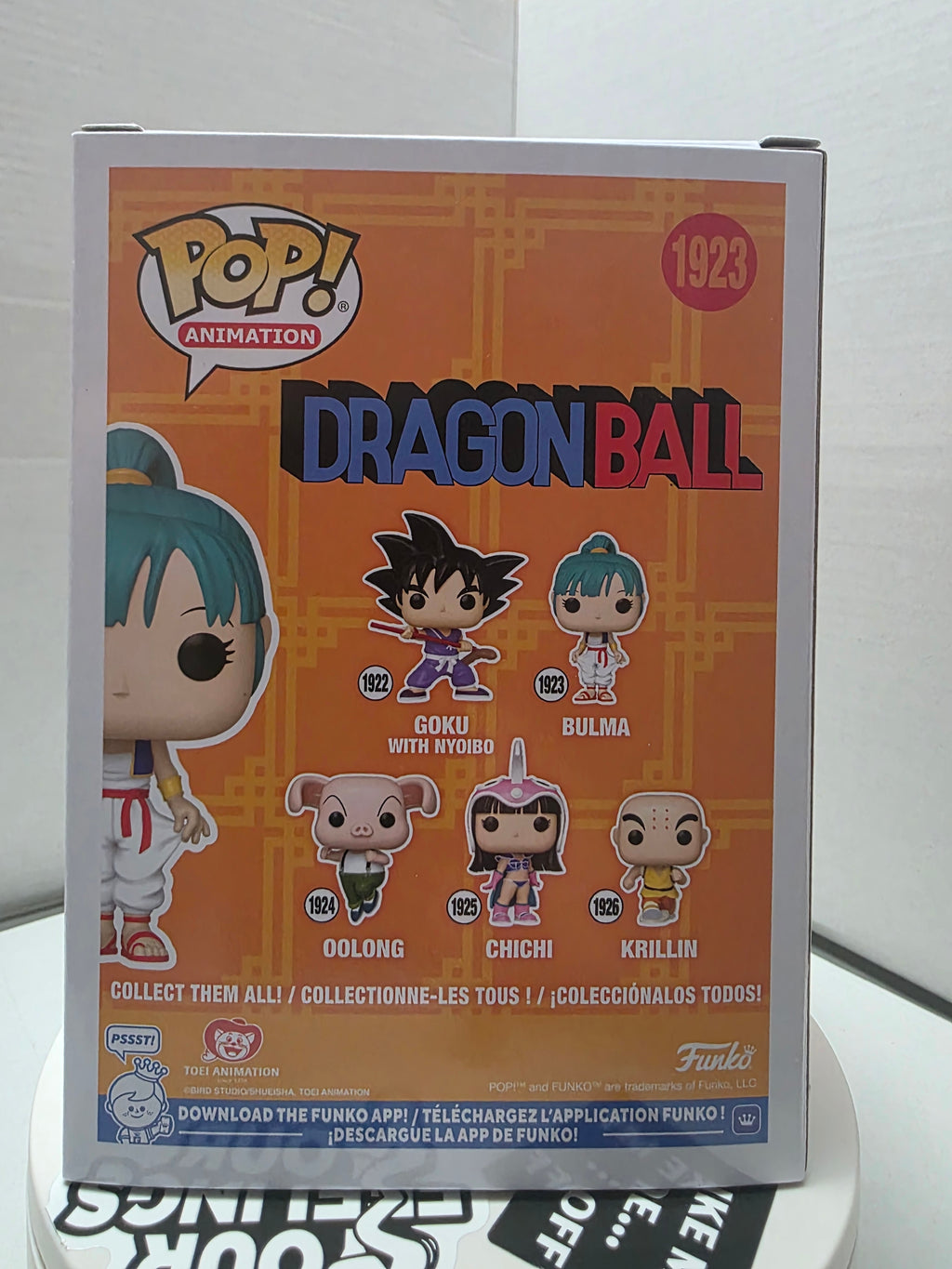 Funko Pop! Dragon Ball - Bulma #1923 (Autographed)