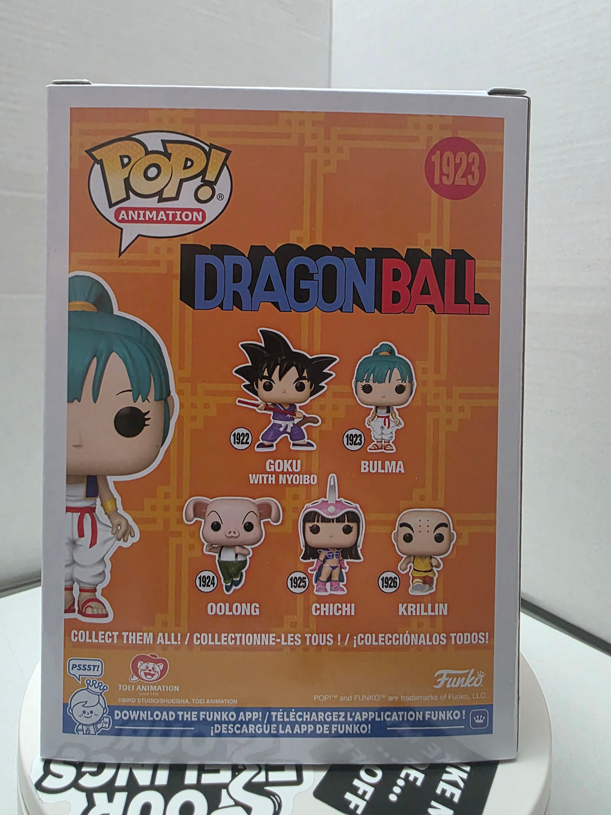 Funko Pop! Dragon Ball - Bulma #1923 (Autographed)