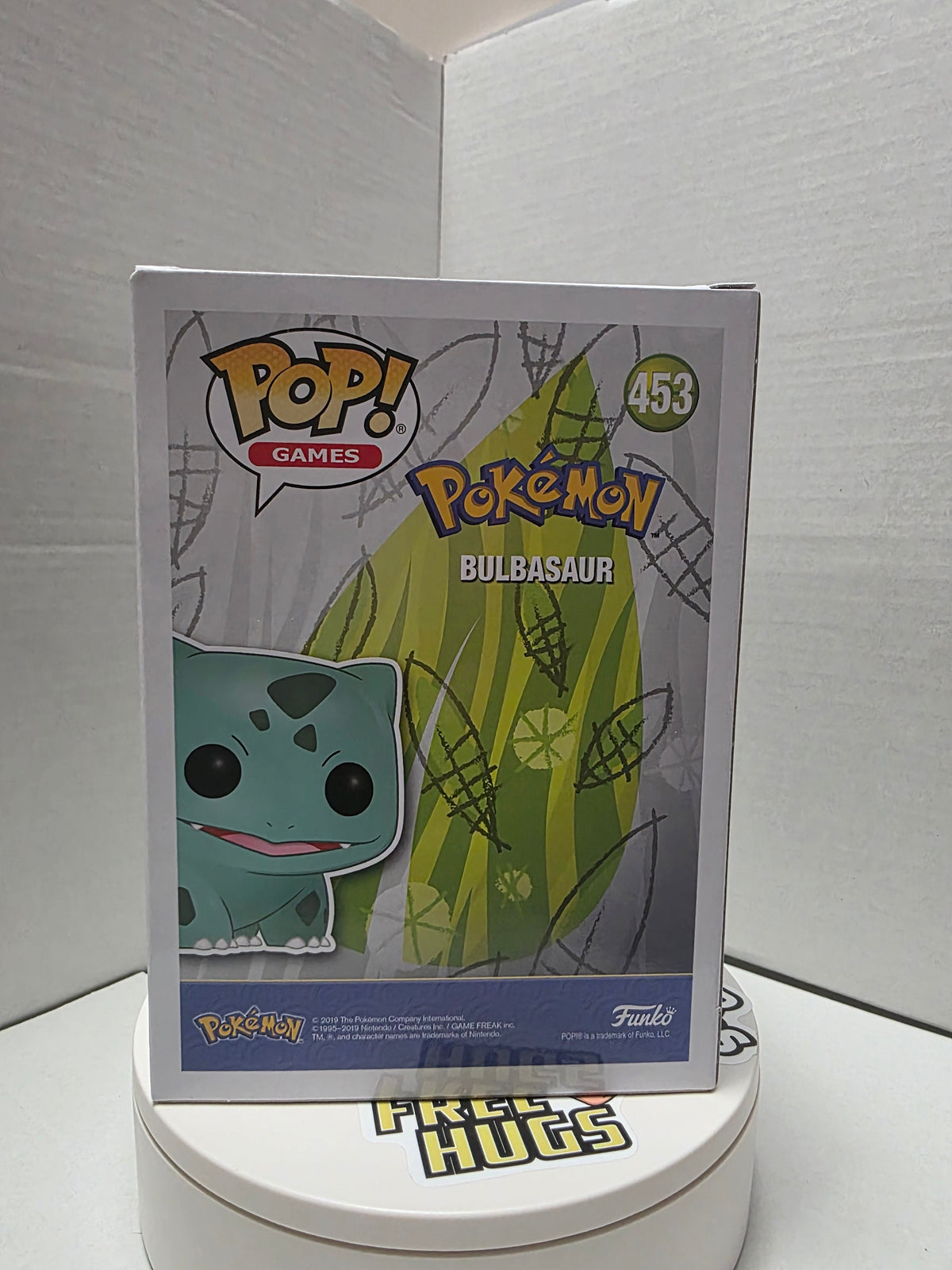 Funko Pop! Games: Pokémon - Bulbasaur #453 Signed by Michele Knotz (Voice of Ash's Pika­chu & Jessie)