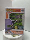 Funko Pop! Dragon Ball Z - Captain Ginyu #1493 (Entertainment Earth Exclusive, Glow in the Dark) Signed by Dale D. Kelly (Voice of Captain Ginyu)