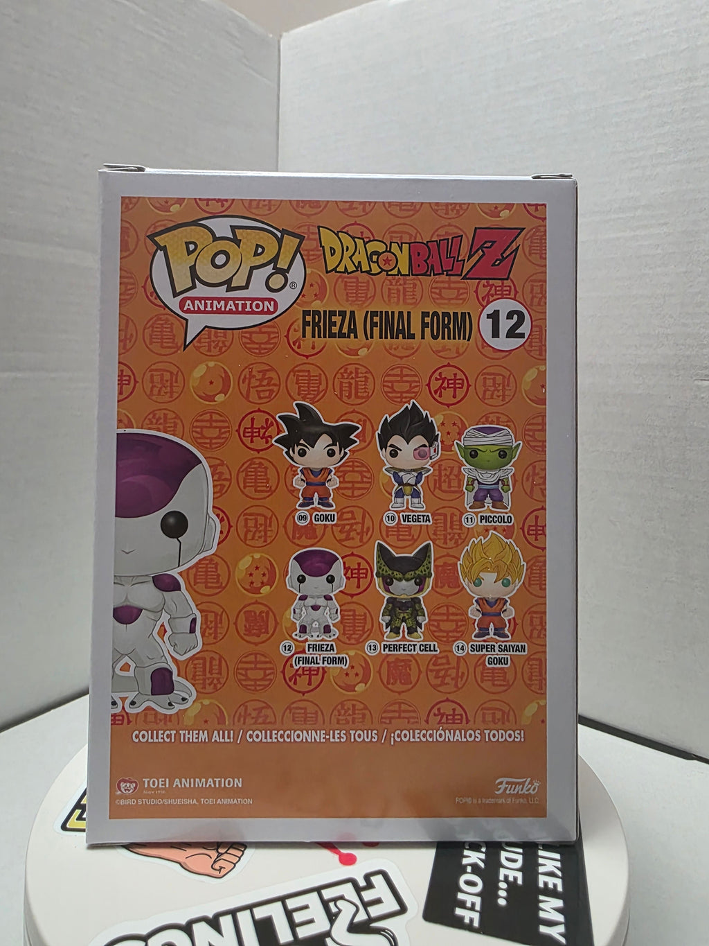 Funko Pop! Dragon Ball Z - Frieza (Final Form) #12 Signed by Linda Young