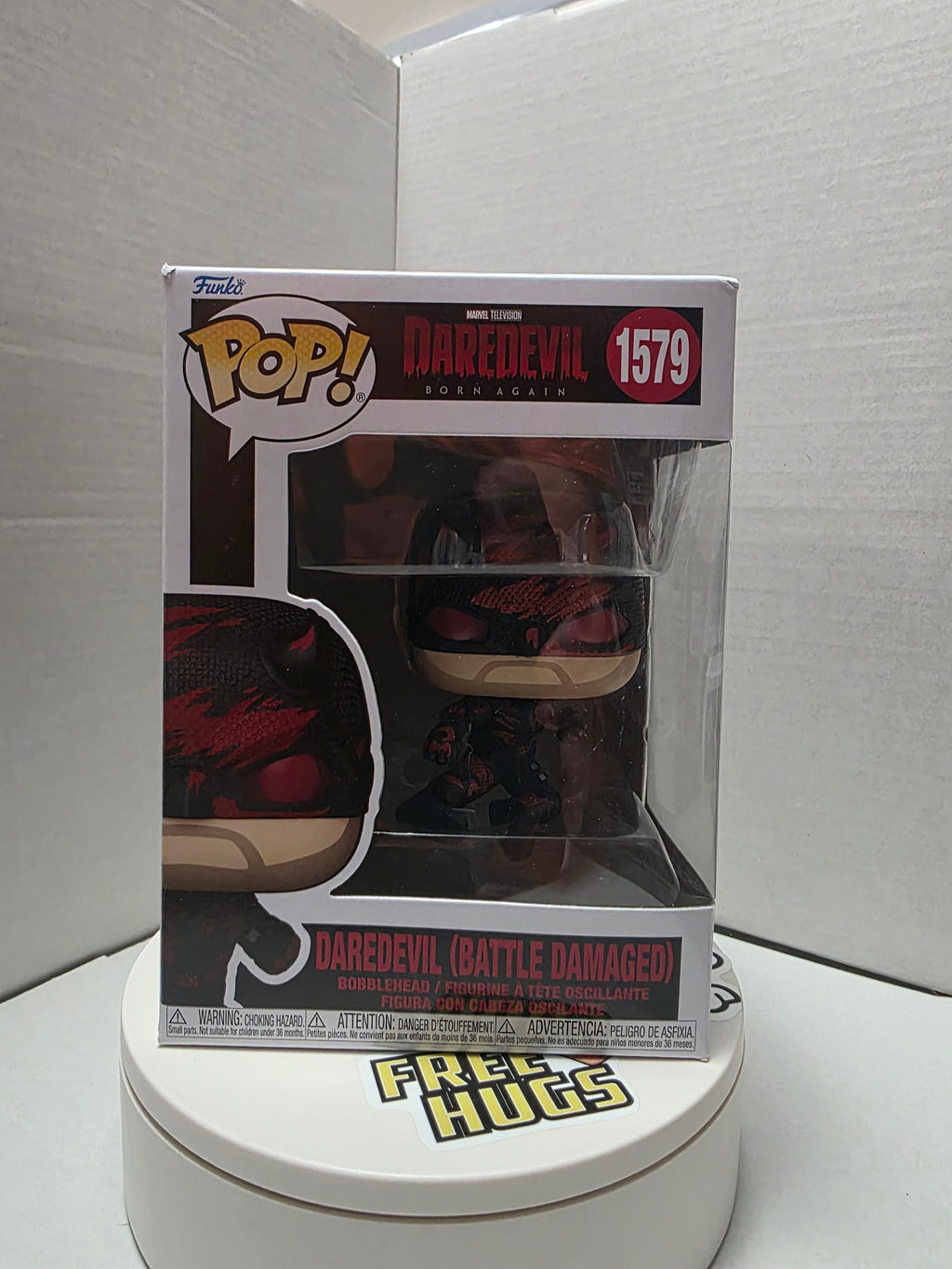 Funko Pop! Marvel: Daredevil Born Again - Daredevil (Battle Damaged) #1579 Vinyl Figure