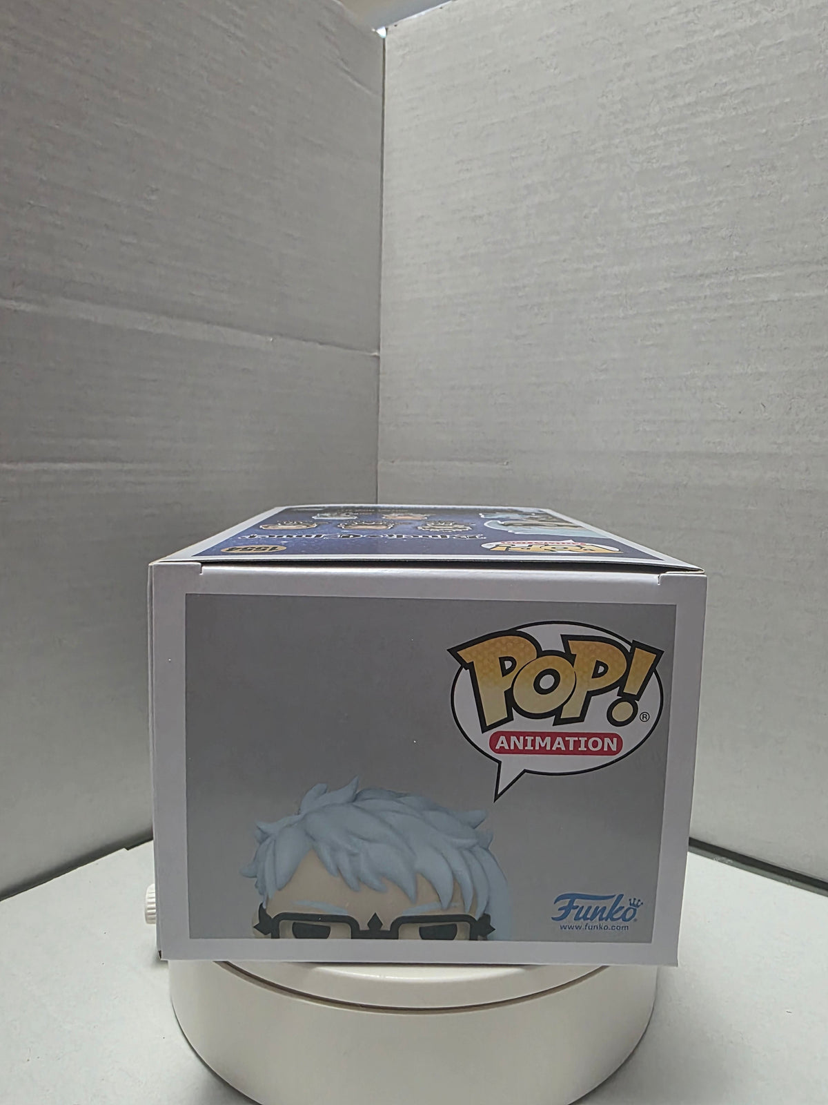 Funko Pop Black Clover Klaus #1554 box bottom with UPC barcode