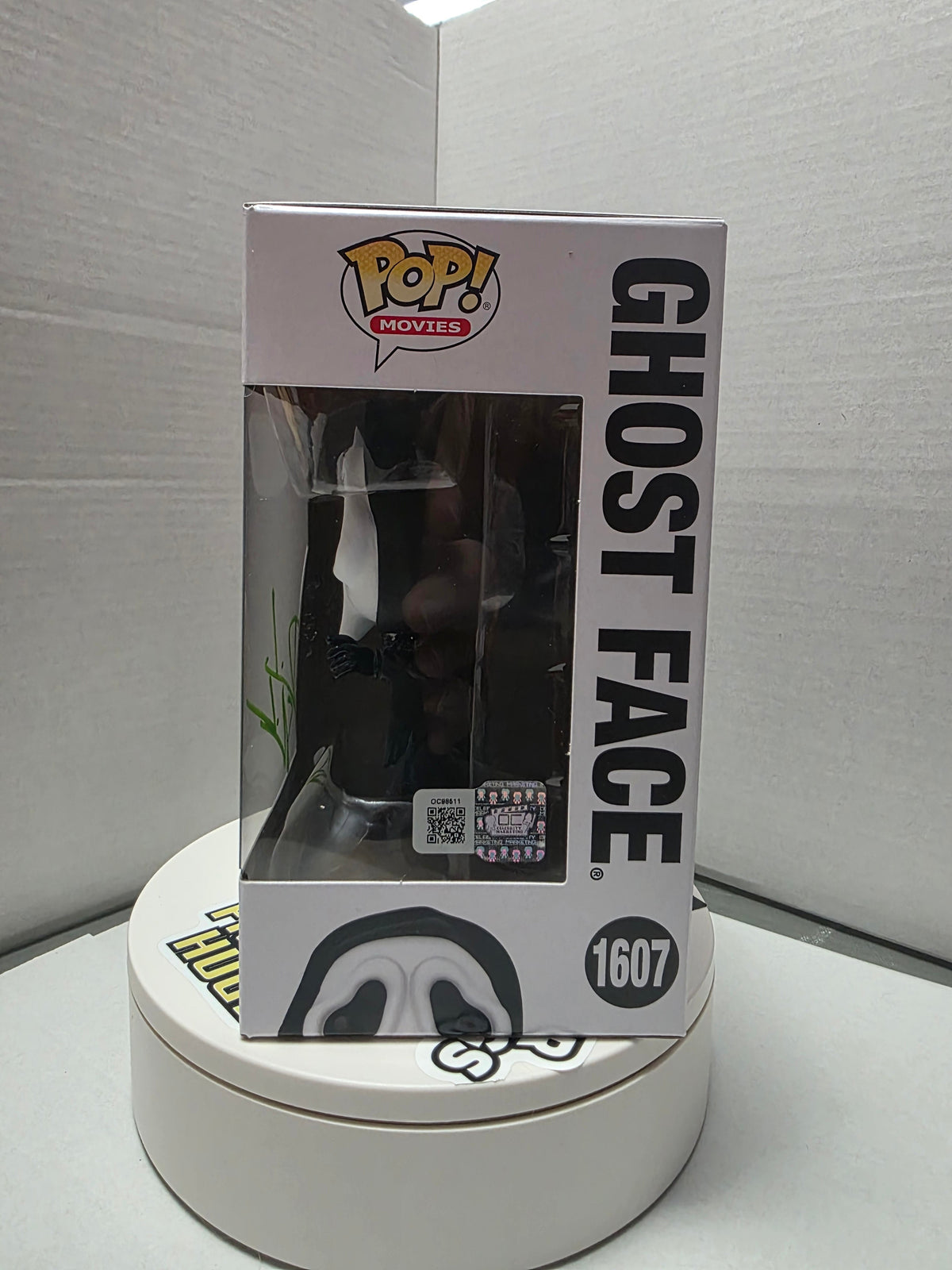 Funko Pop! Movies: Ghost Face #1607 - Autographed byDave Sheridan  (Scream) Signed in Green