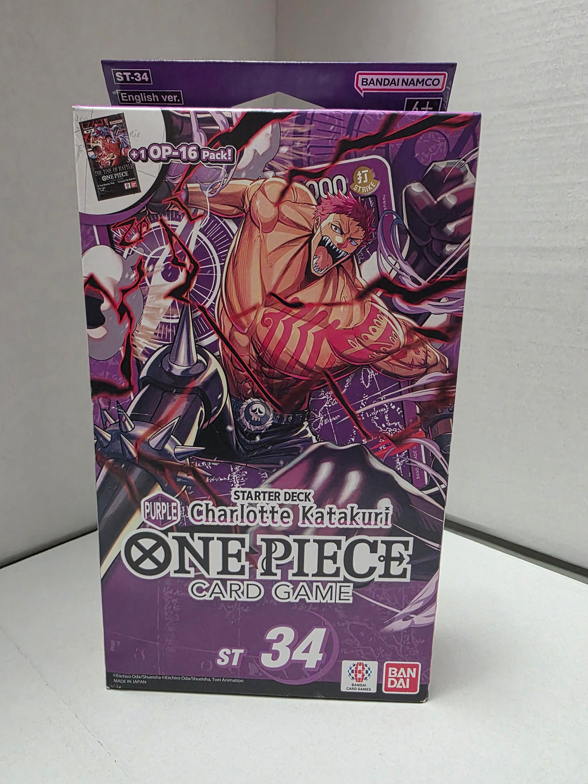 One Piece Card Game ST-34 Starter Deck – Purple Charlotte Katakuri