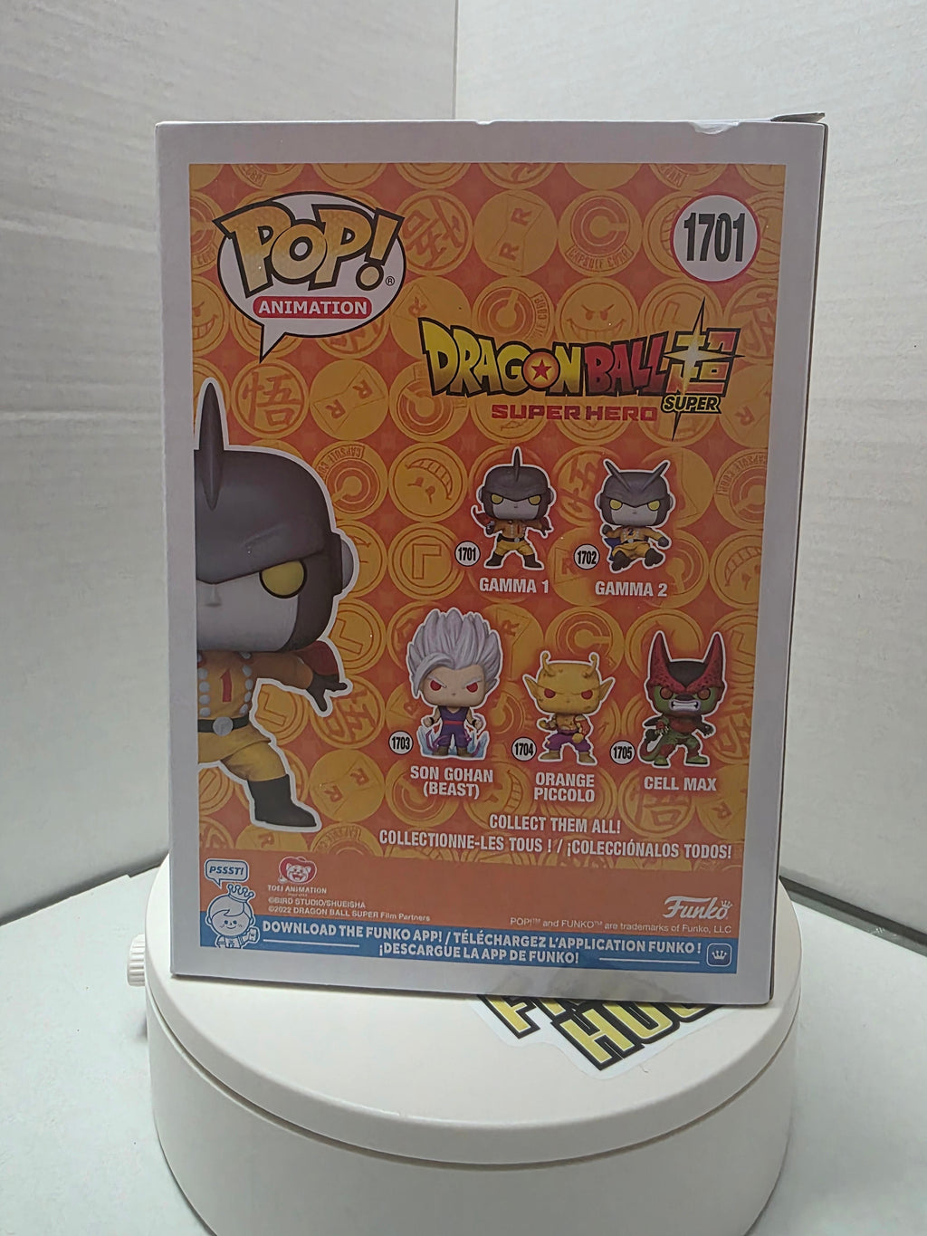 Funko Pop! Animation: Dragon Ball Super: Super Hero - Gamma 1 #1701