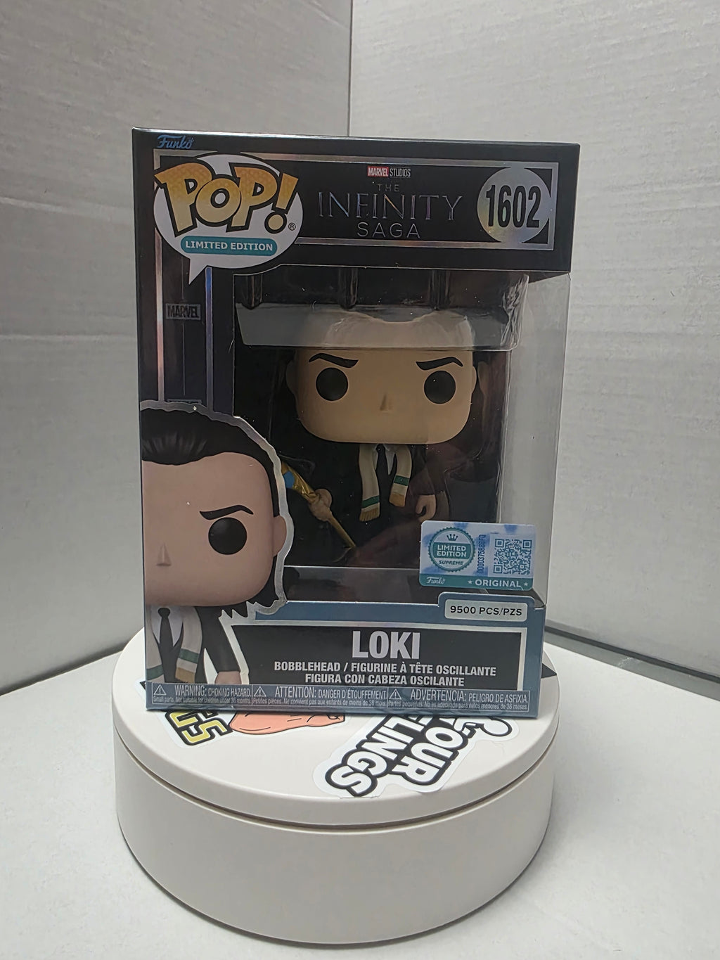 Funko Pop! Marvel Loki #1602 - Limited Edition Infinity Saga