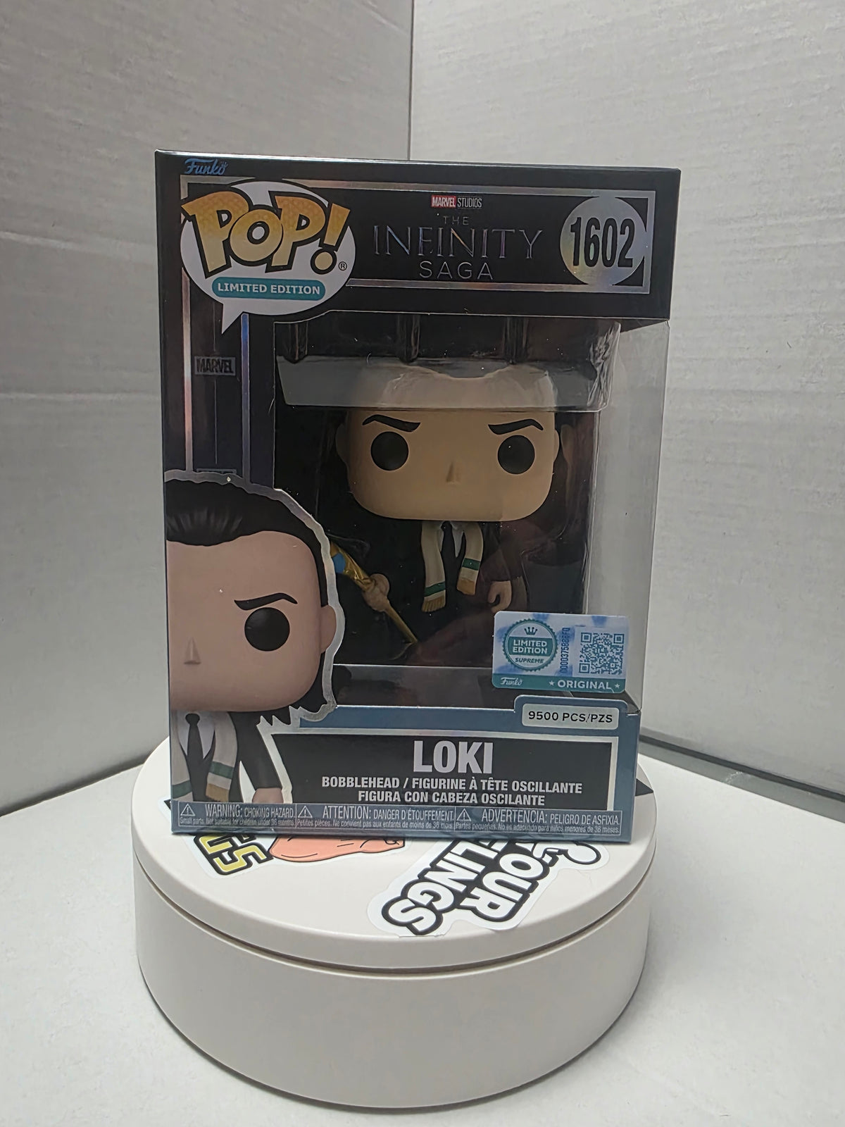 Funko Pop! Marvel Loki #1602 - Limited Edition Infinity Saga