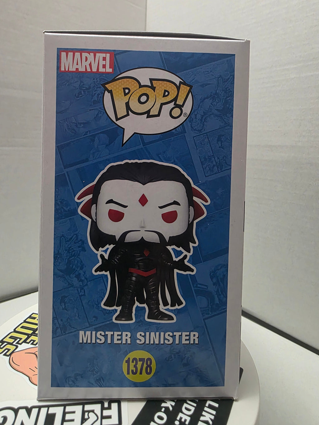 Funko Pop! X-Men Mister Sinister #1378 – Signed by Chris Britton (2024 Summer Convention LE)