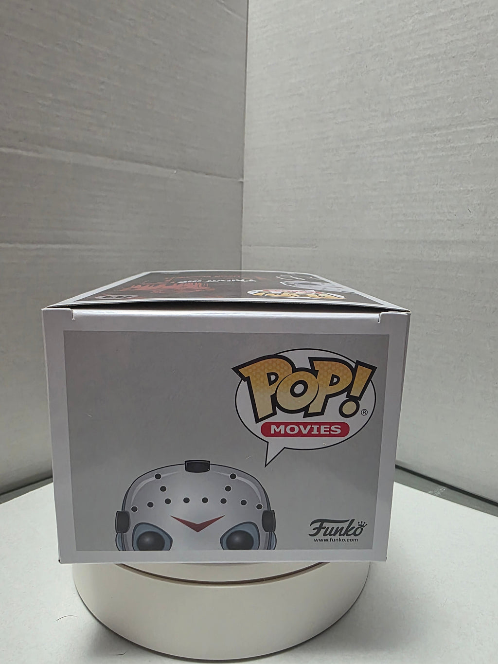 Funko Pop! Movies: Jason Voorhees #01 -Signed by Ken Kirzinger (Friday the 13th) Purple Ink | OCC Authenticated
