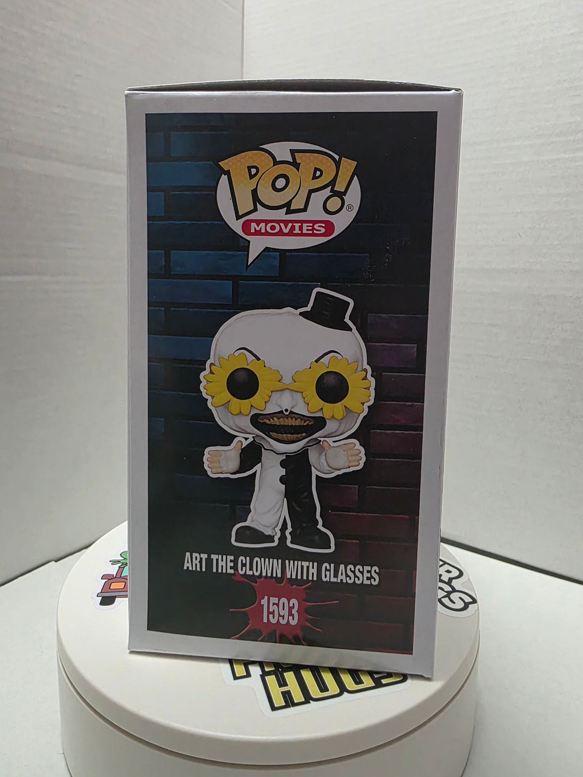 Funko Pop! Movies: Damien Leone's Terrifier - Art the Clown with Glasses #1593 (Funko.com Exclusive)