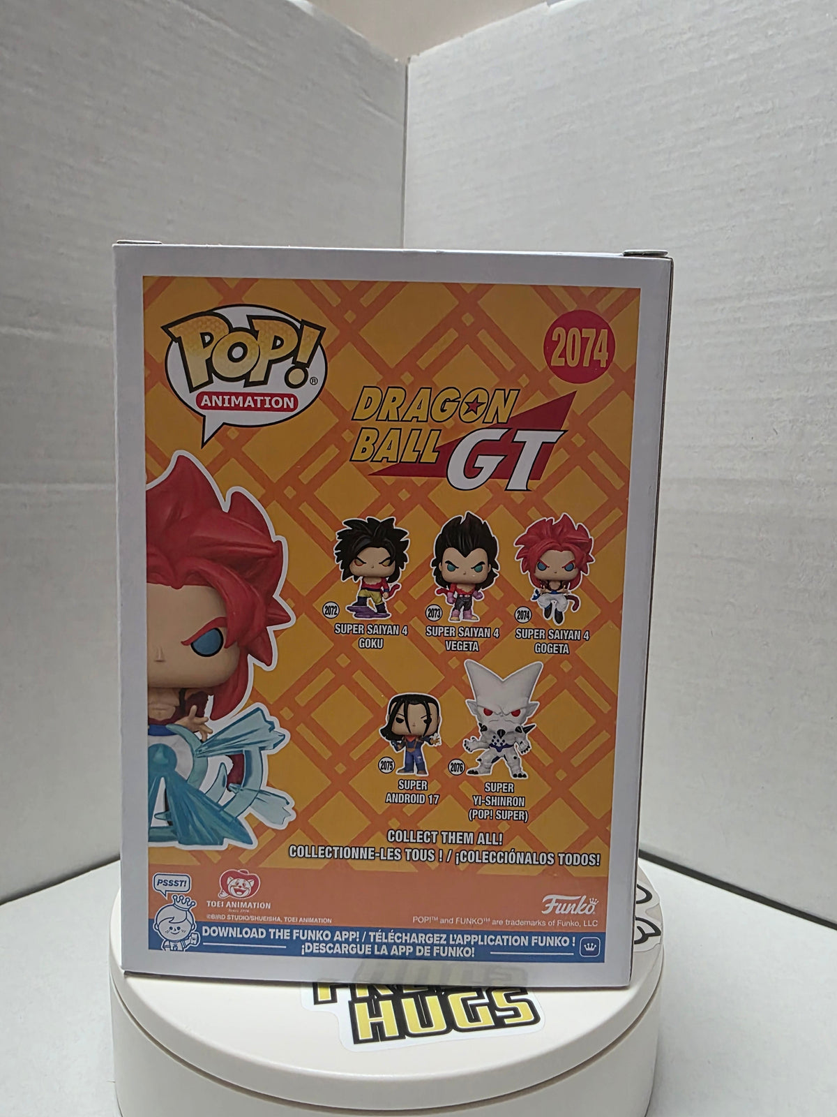 Funko Pop! Animation: Dragon Ball GT - Super Saiyan 4 Gogeta #2074 (Limited Glow Chase Edition)