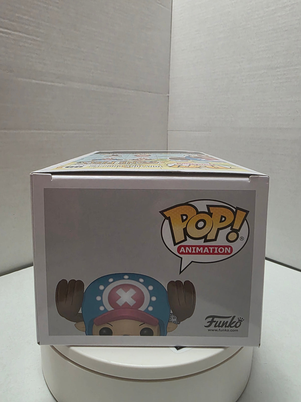 Funko Pop One Piece TonyTony Chopper 99 bottom of box with UPC