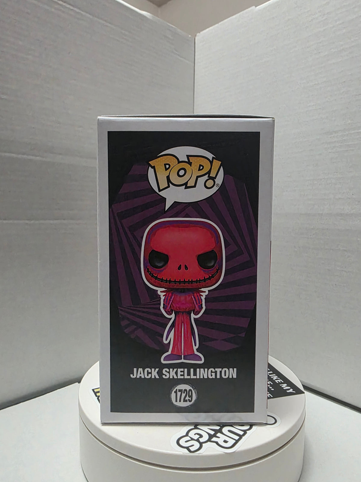 Funko Pop! Disney: The Nightmare Before Christmas – Jack Skellington (Red) #1729 (Hot Topic Exclusive)
