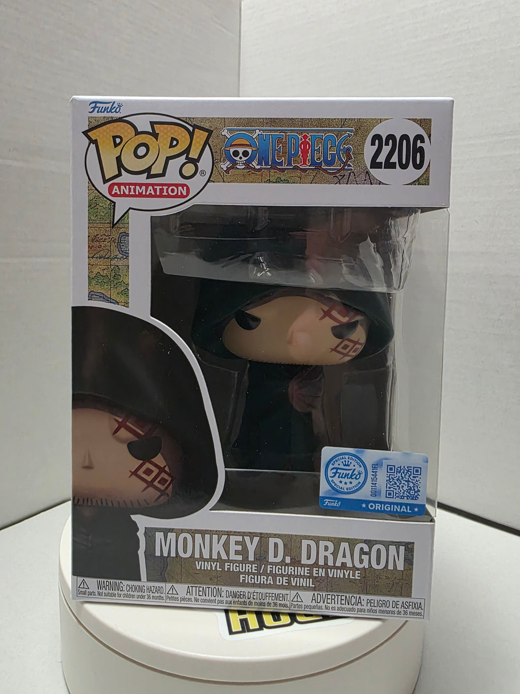 Funko Pop! Animation: One Piece - Monkey D. Dragon #2206 (Special Edition)