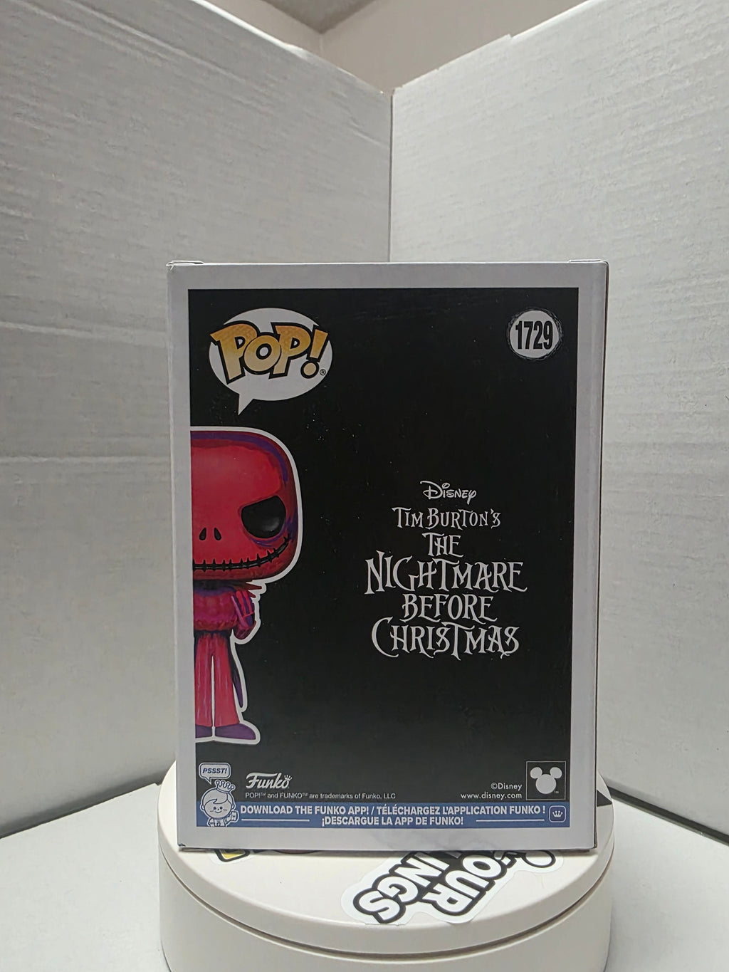 Funko Pop! Disney: The Nightmare Before Christmas – Jack Skellington (Red) #1729 (Hot Topic Exclusive)