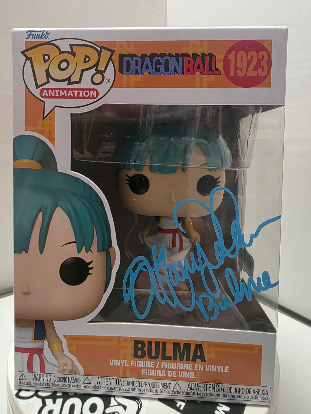 Funko Pop! Dragon Ball - Bulma #1923 (Autographed)