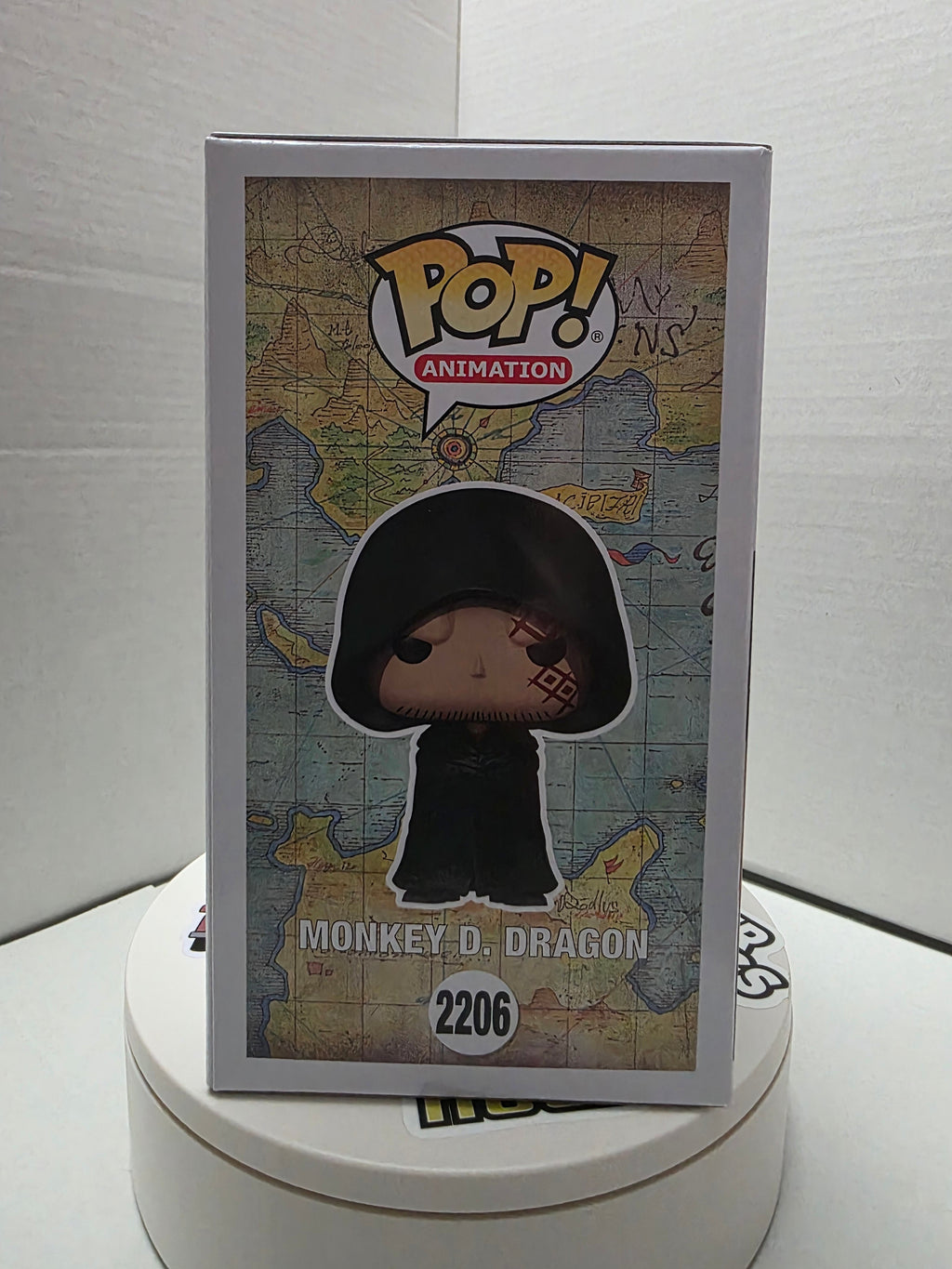 Funko Pop One Piece Monkey D. Dragon #2206 Special Edition - side right