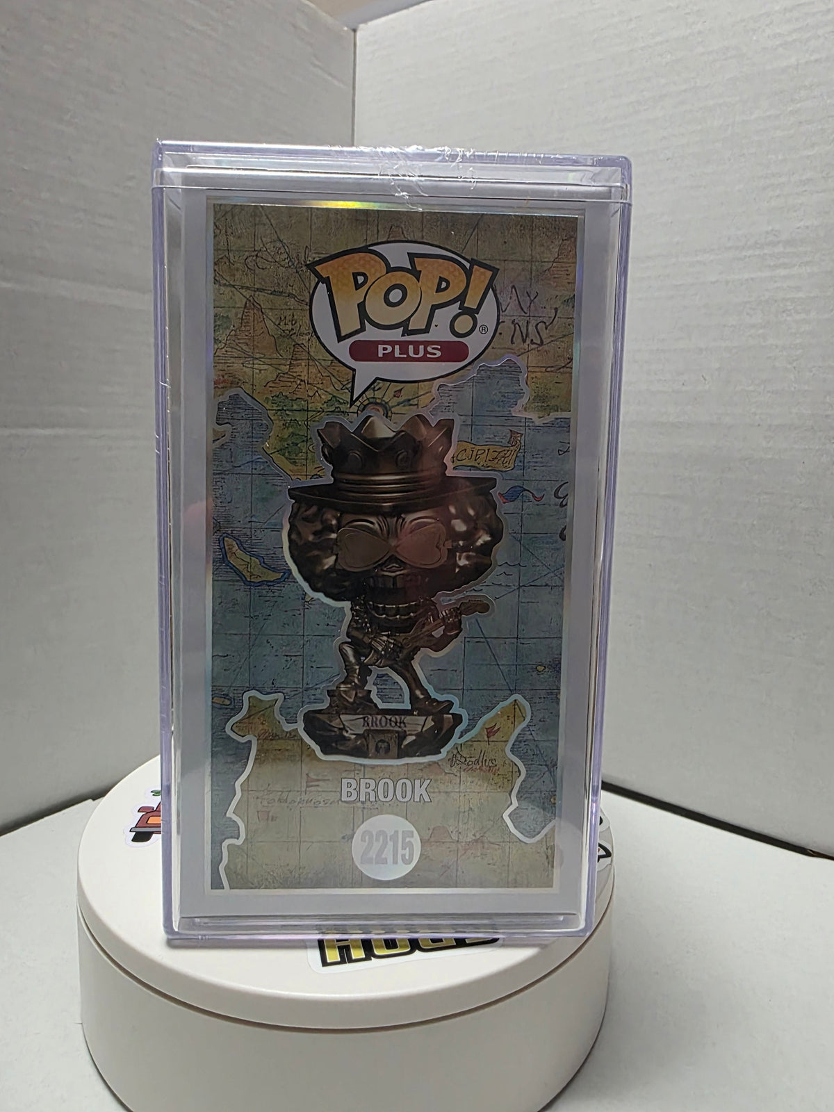 Funko Pop Plus One Piece Brook #2215 - back of box