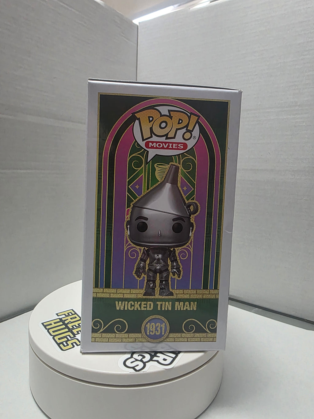 Funko Pop! Movies Wicked Tin Man #1931 Metallic - Side Panel View