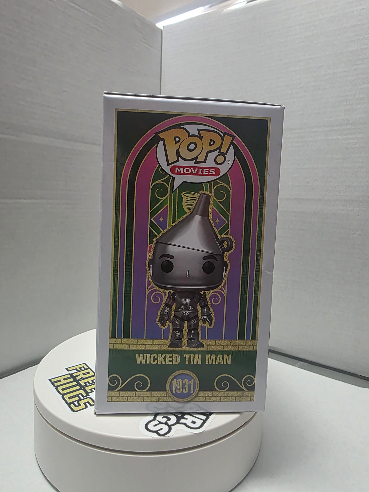 Funko Pop! Movies Wicked Tin Man #1931 Metallic - Side Panel View