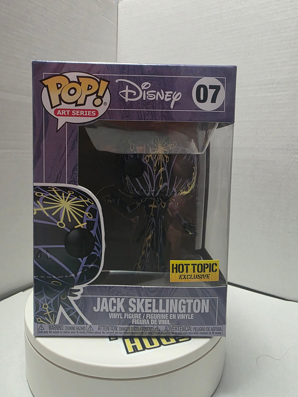Funko Pop Art Series Jack Skellington #07 - Left side