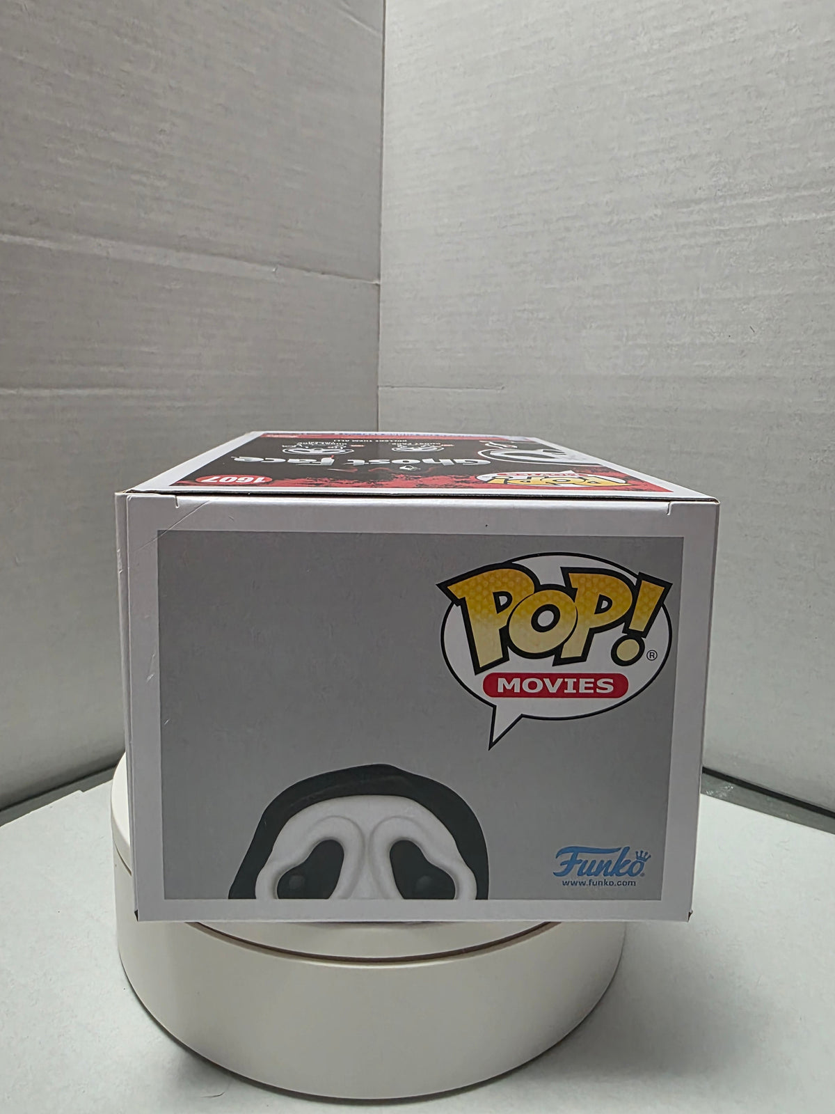 Funko Pop! Movies: Ghost Face #1607 - Autographed byDave Sheridan  (Scream) Signed in Green