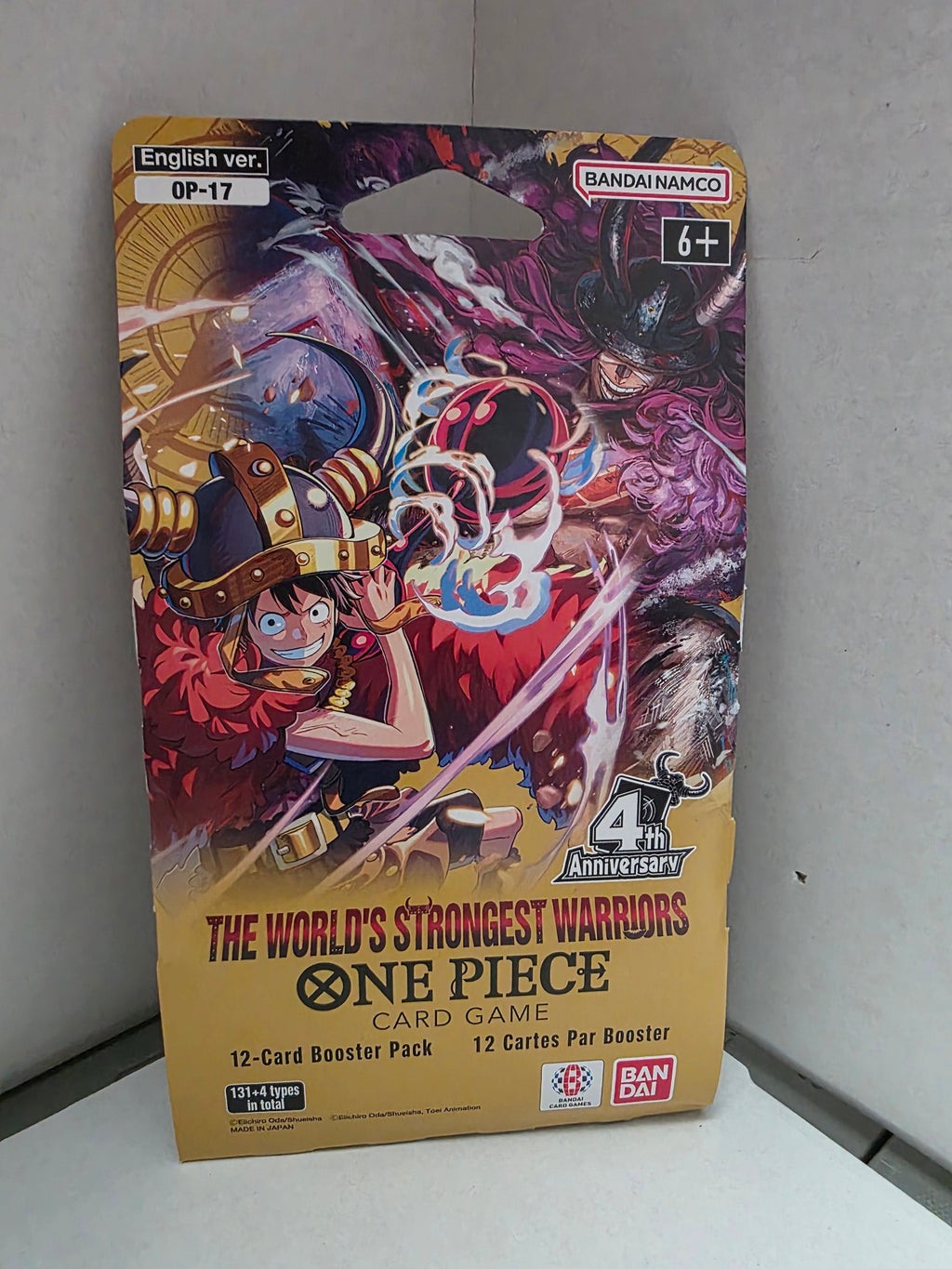 One Piece Card Game OP-17 The World's Strongest Warriors Booster Pack (Sleeved)