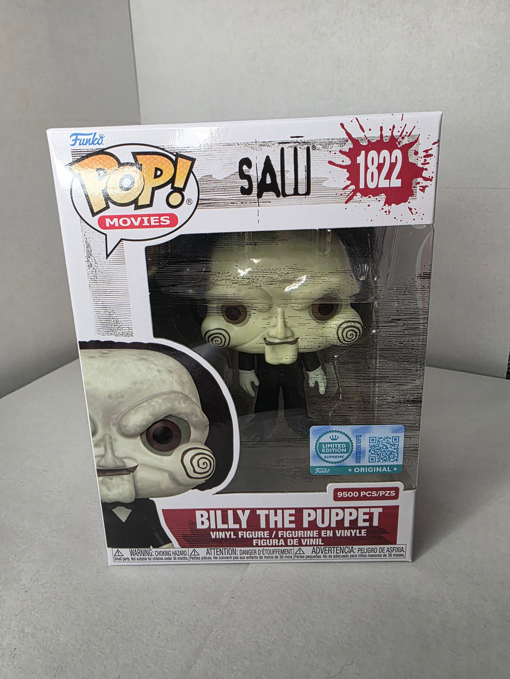 Funko Pop! SAW – Billy the Puppet #1822 (Limited Edition | 9,500 Pieces)
