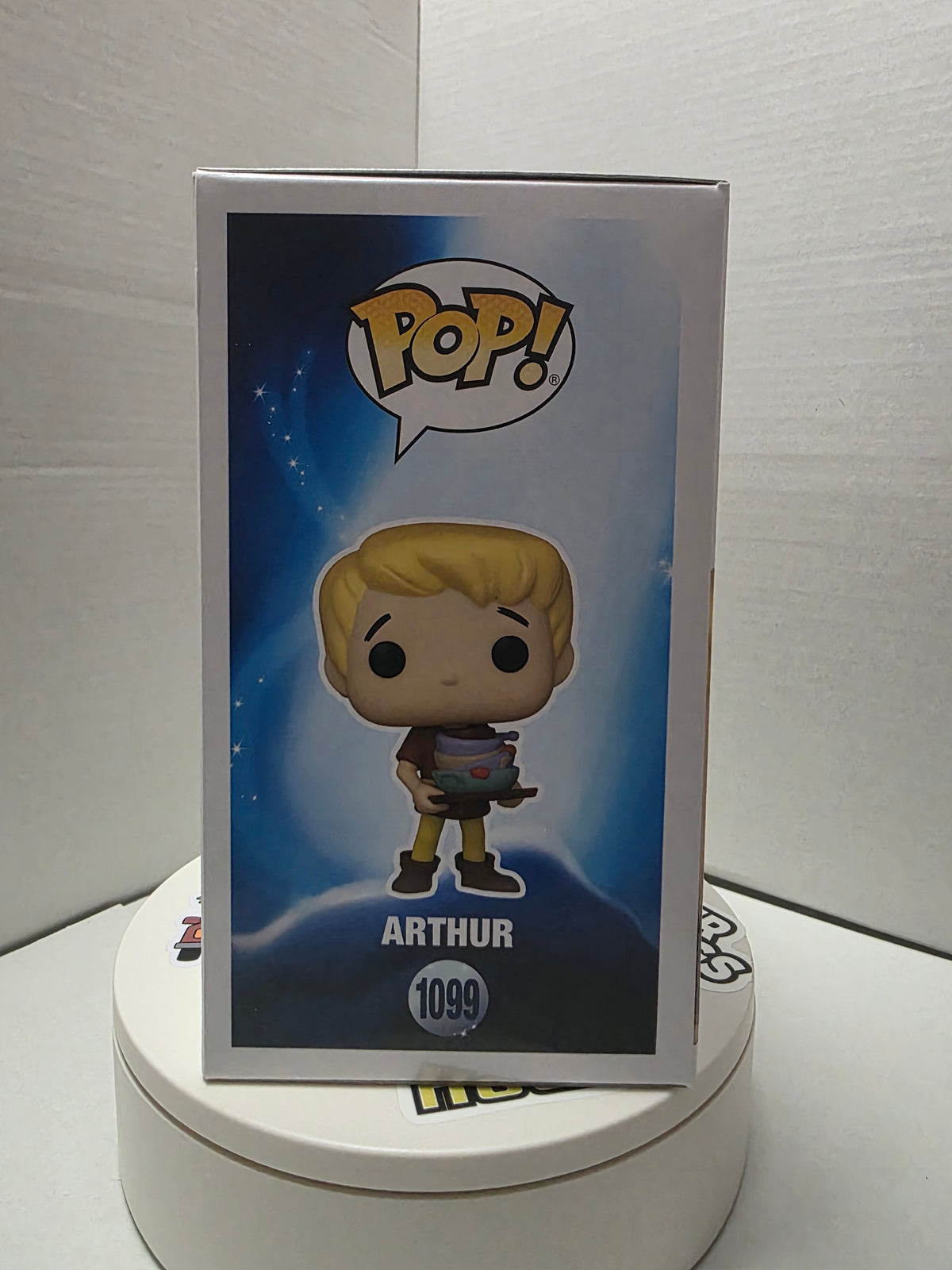 Funko Pop! Disney: The Sword in the Stone - Arthur #1099 Signed & Inscribed by Richard Reitherman (Voice of Wart)