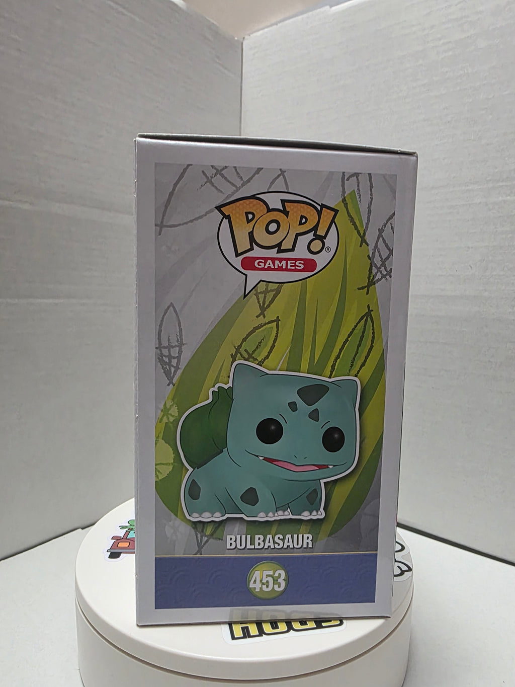 Funko Pop! Games: Pokémon - Bulbasaur #453 Signed by Michele Knotz (Voice of Ash's Pika­chu & Jessie)