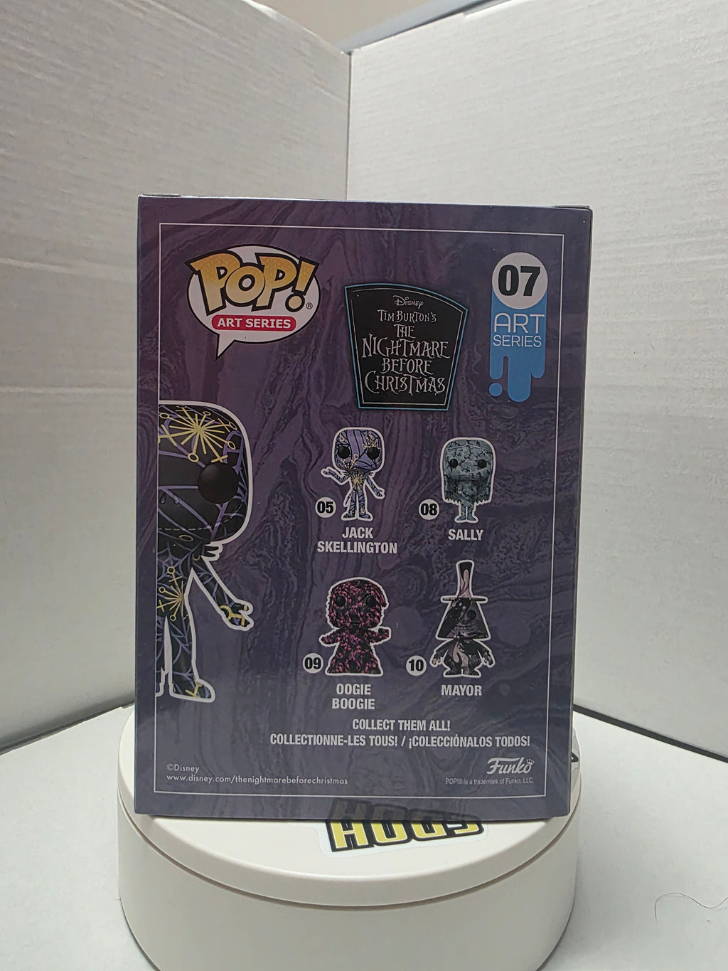 Funko Pop Art Series Jack Skellington #07 - Bottom