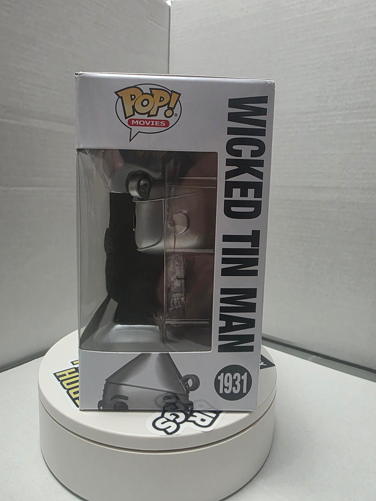 Funko Pop! Movies Wicked Tin Man #1931 Metallic - Front Panel Art