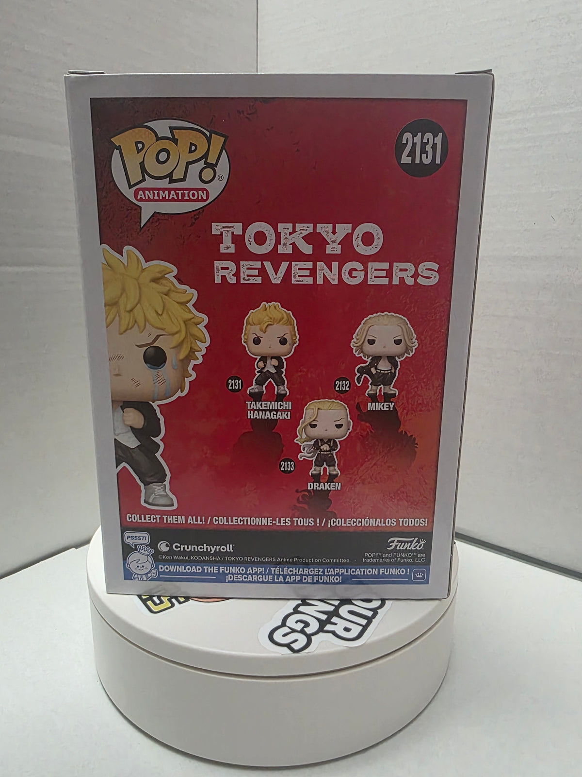 Funko Pop! Animation Tokyo Revengers Takemichi Hanagaki #2131 Chase Limited Edition
