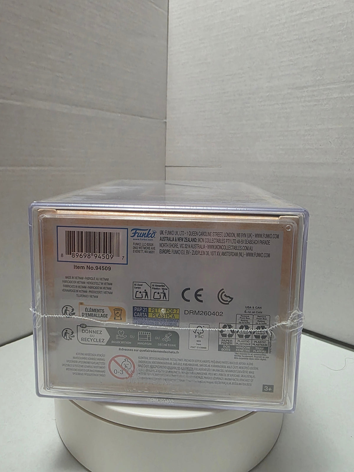 Funko Pop! Kaiju Proto bottom with barcode and item number