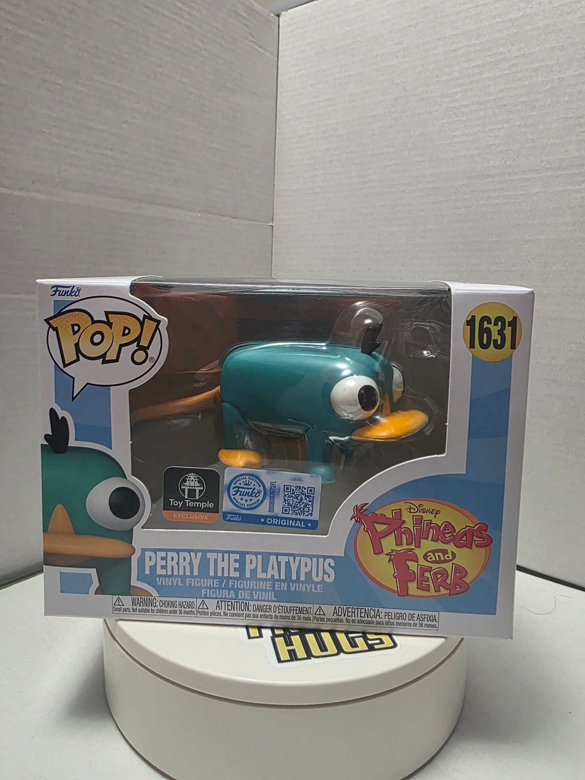 Funko Pop! Disney Phineas and Ferb - Perry the Platypus #1631 (Toy Temple Exclusive)