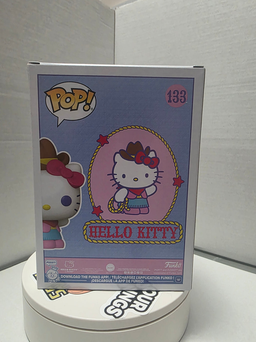 Funko Pop! Sanrio Hello Kitty Cowgirl #133 Funko Limited Edition Elite Original (7500 PCS)
