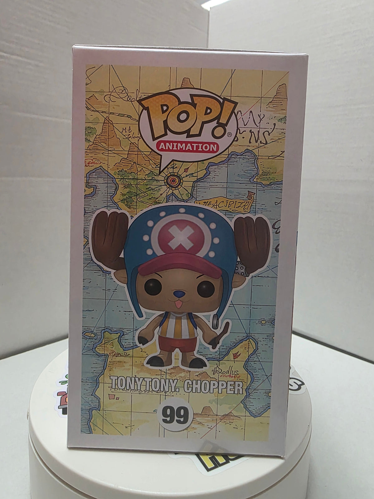 Funko Pop One Piece TonyTony Chopper 99 back of box