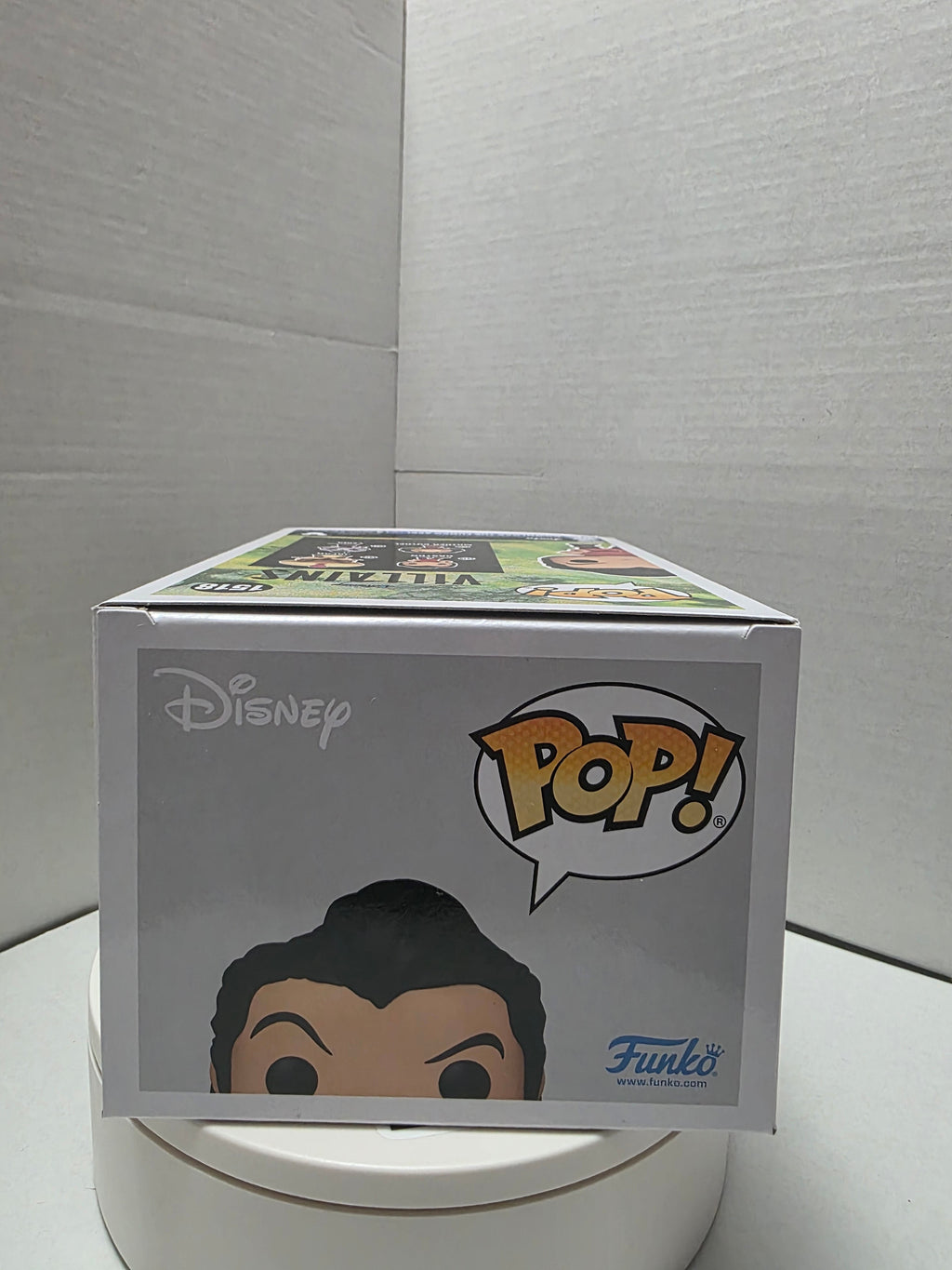 Funko Pop! Disney Villains - Gaston #1518 Signed & Inscribed by Richard White (Voice of Gaston)