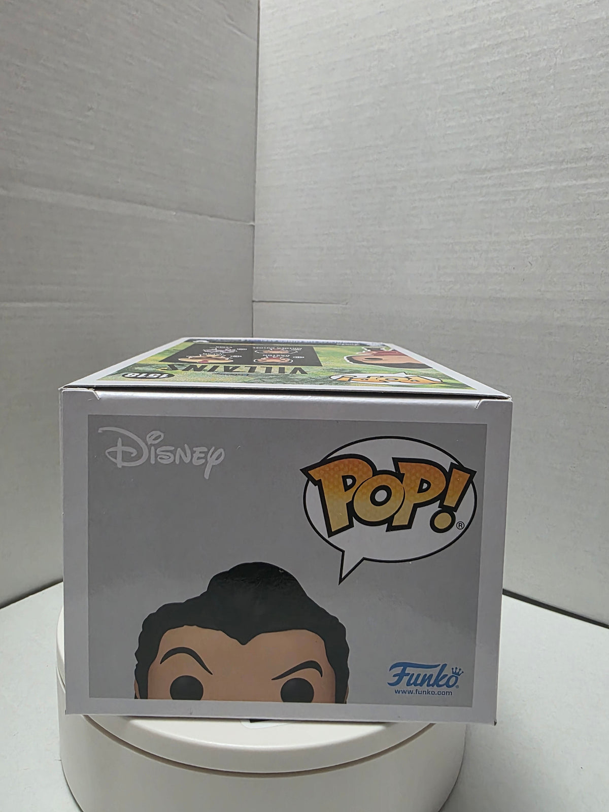 Funko Pop! Disney Villains - Gaston #1518 Signed & Inscribed by Richard White (Voice of Gaston)