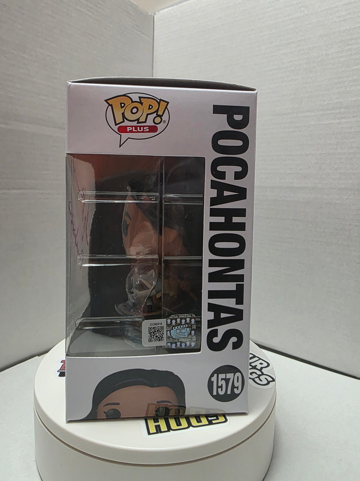 Funko Pop! Plus: Disney Pocahontas #1579 Signed by Judy Kuhn (Singing Voice of Pocahontas)